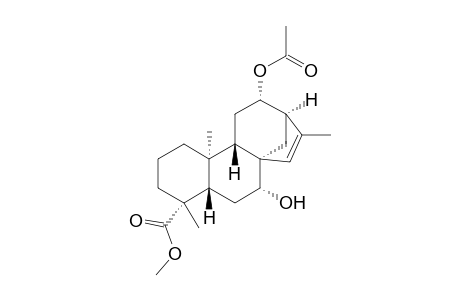 Methyl ent-12.beta.-acetoxy-7.beta.-hydroxykaur-15-en-19-oate