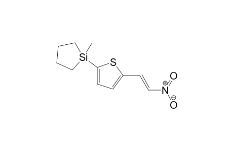 1-[5-(1-Methylsilacyclopentyl)-2-thienyl]nitroethene