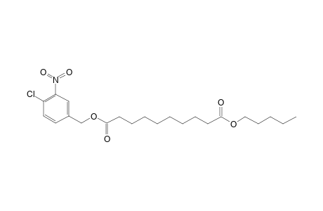 Sebacic acid, 3-nitro-4-chlorobenzyl pentyl ester