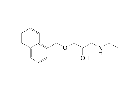 2-Propanol, 1-(isopropylamino)-3-(1-naphthylmethoxy)-