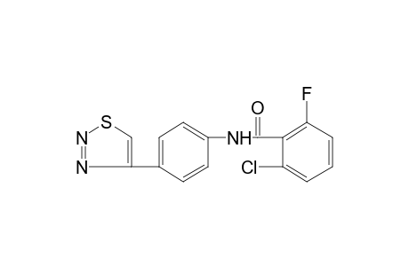 2-chloro-6-fluoro-4'-(1,2,3-thiadiazol-4-yl)benzanilide