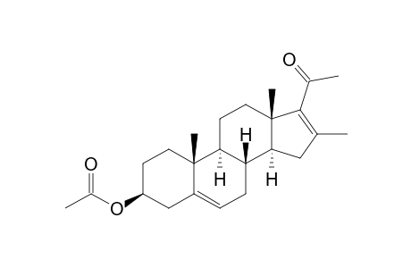 3β-hydroxy-16-methylpregna-5,16-dien-20-one, acetate