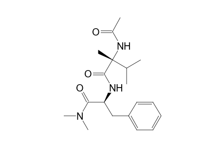 N(2)-[(R)-N(2)-Acetyl-2-methylvalyl]-L-phenylalanine-dimethylamide