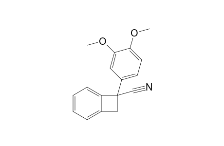 7-(3,4-Dimethoxyphenyl)bicyclo[4.2.0]octa-1,3,5-trien-7-carbonitrile