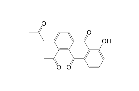 1-ACETYL-5-HYDROXY-2-(2-OXOPROPYL)-ANTHRAQUINONE
