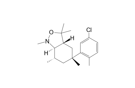 rac-(3aR,5R,7S,7aR)-5-(5-chloro-2-methylphenyl)-1,3,3,5,7-pentamethyloctahydrobenzo[c]Isoxazole