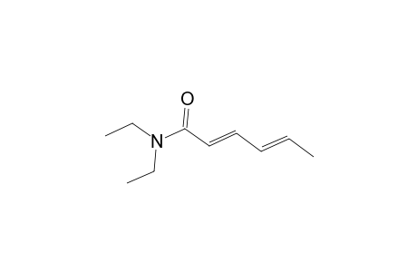 2,4-Hexadienamide, N,N-diethyl-