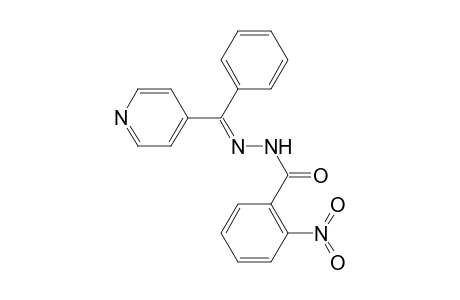 Benzhydrazide, 2-nitro-N2-(phenyl)(4-pyridyl)methylene-