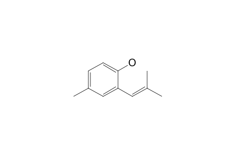 Phenol, 4-methyl-2-(2-methyl-1-propenyl)-