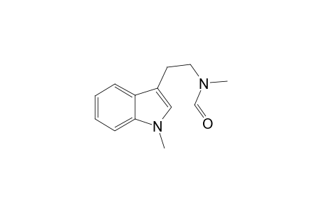 N6-FORMYL-NA,NB-DIMETHYL-TRYPTAMINE;ROTAMER-1