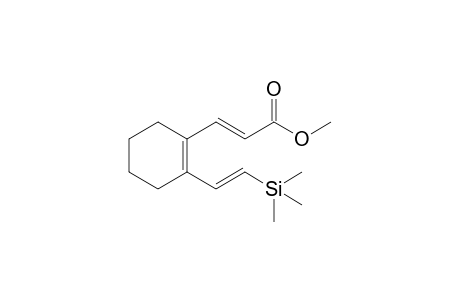 (E)-3-[2-[(E)-2-trimethylsilylvinyl]-1-cyclohexenyl]acrylic acid methyl ester