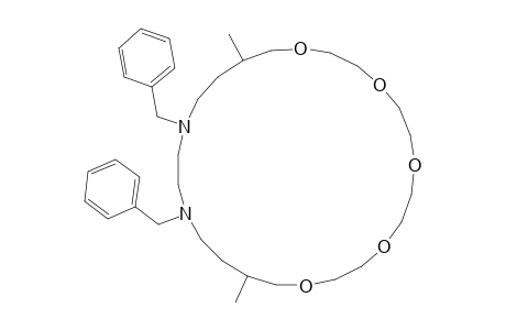 18,21-Dibenzyl-15,24-dimethyl-1,4,7,10,13-pentaoxa-18,21-diazacyclopentacosane