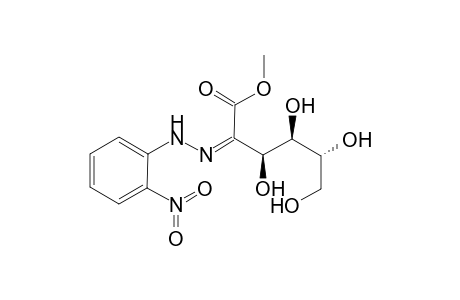 Methyl 2-(2'-nitrophenylhydrazono)-D-arabino-hexulosonate