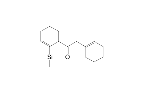 2-(1-cyclohexenyl)-1-(2-trimethylsilyl-1-cyclohex-2-enyl)ethanone