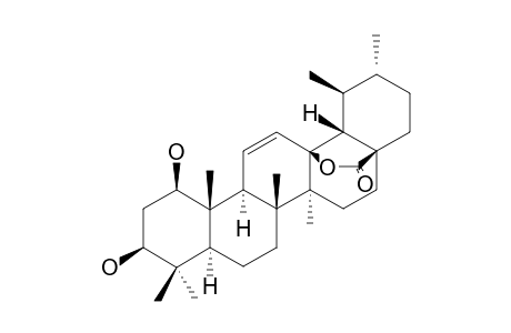 1-BETA,3-BETA-DIHYDROXY-URS-11-EN-28,13-LACTONE