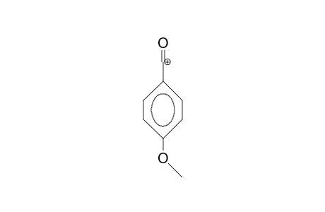 4-Methoxy-benzoyl cation