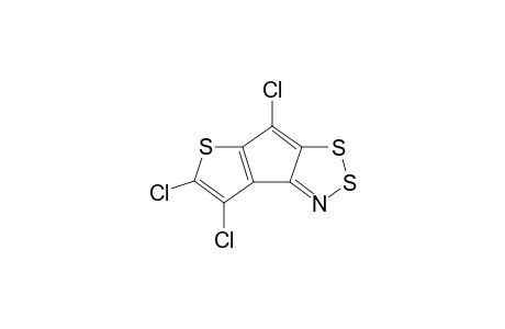 4,5,7-Trichlorothieno[3,4-e]cyclopenta[1,2,3]dithiazole