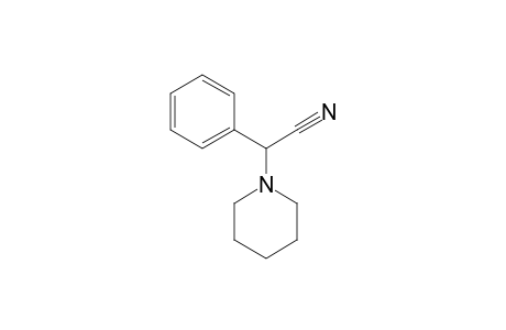 1-Piperidineacetonitrile, .alpha.-phenyl-