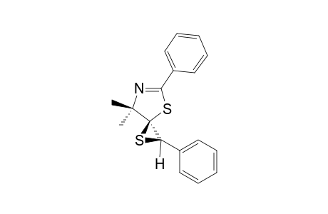 CIS-7,7-DIMETHYL-2,5-DIPHENYL-1,4-DITHIA-6-AZASPIRO-[2.4]-HEPT-5-ENE