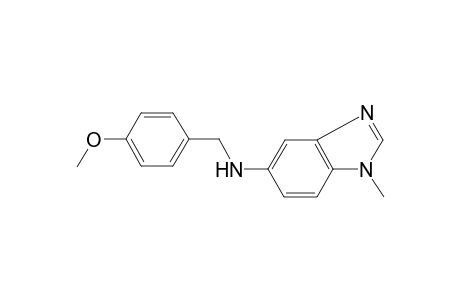 N-(4-Methoxybenzyl)-1-methyl-1H-benzimidazol-5-amine