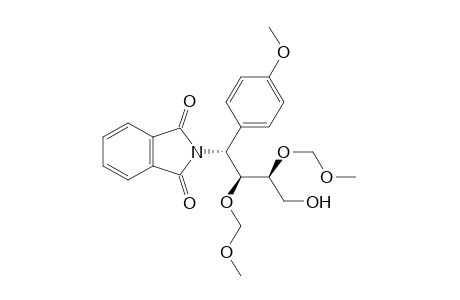 (2S,3S,4R)-2,3-bis[(methoxymethyl)oxy]-4-(p-methoxyphenyl)-4-(1,3-dioxo-2-azindan-2-yl)-1-butanol
