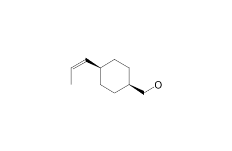 cis-4-[(Z)-Prop-1-en-1-yl]cyclohexanemethanol