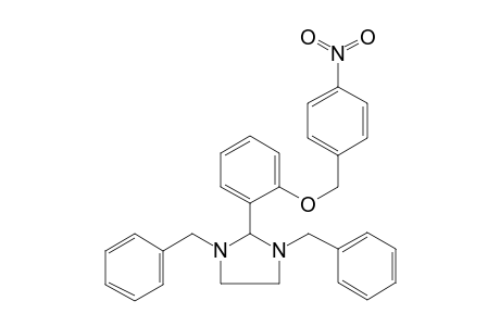 1,3-Dibenzyl-2-[2-[(4-nitrophenyl)methoxy]phenyl]imidazolidine