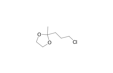 2-(3-Chloropropyl)-2-methyl-1,3-dioxolane