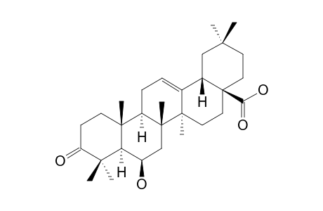 6-BETA-HYDROXYL-3-OXO-OLEAN-12-EN-28-OIC_ACID