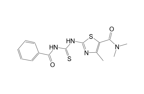 2-{[(benzoylamino)carbothioyl]amino}-N,N,4-trimethyl-1,3-thiazole-5-carboxamide