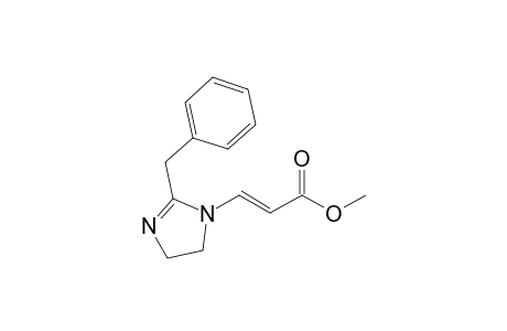 (E)-3-(2-benzyl-2-imidazolin-1-yl)acrylic acid methyl ester