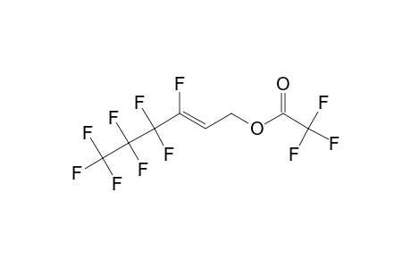 1,1,2-TRIHYDROPERFLUORO-2-HEXENYL_TRIFLUOROACETATE