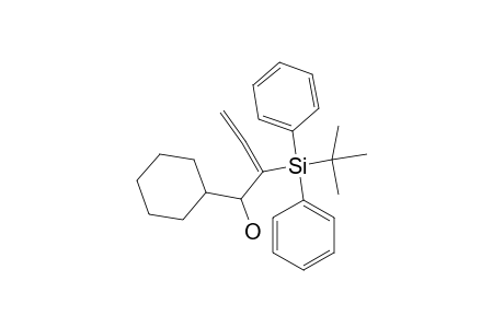 2-(TERT.-BUTYL-DIPHENYLSILANYL)-1-CYCLOHEXYL-BUTA-2,3-DIEN-1-OL