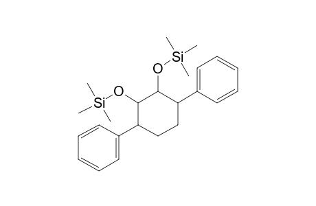 3,6-Diphenylcyclohexane-1,2-diol, 2tms derivative