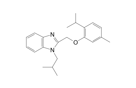 1-Isobutyl-2-[(2-isopropyl-5-methyl-phenoxy)methyl]benzimidazole