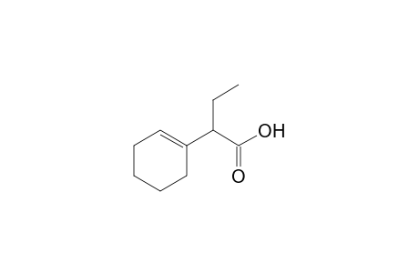 1-CYCLOHEXENE-1-ACETIC ACID, A-ETHYL-,