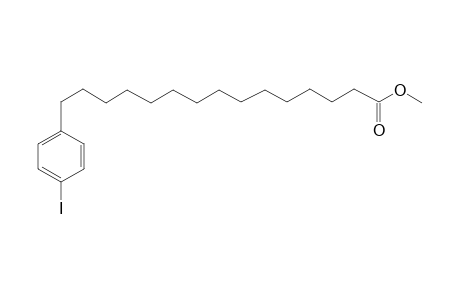 Methyl (4-iodophenyl)pentadecanoate