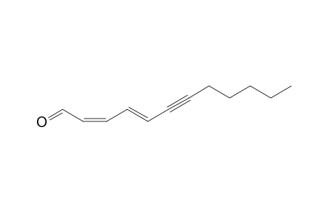 (2Z,4E)-Dodeca-2,4-dien-6-ynal