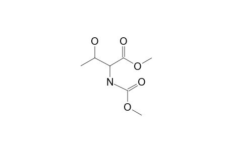 L-Threonine, N-(methoxycarbonyl)-, methyl ester