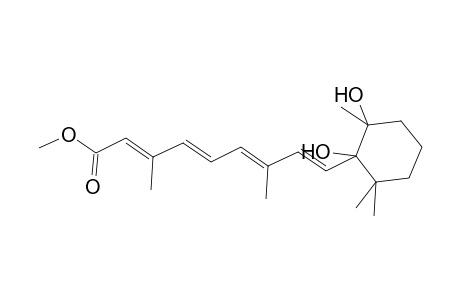 Methyl all-trans-5,6-erythro-5,6-dihydroxy-5,6-dihydroretinoate