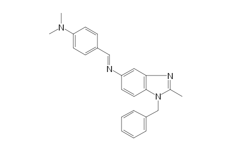 1-Benzyl-N-((E)-[4-(dimethylamino)phenyl]methylidene)-2-methyl-1H-benzimidazol-5-amine