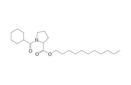 L-Proline, N-(cyclohexanecarbonyl)-, undecyl ester