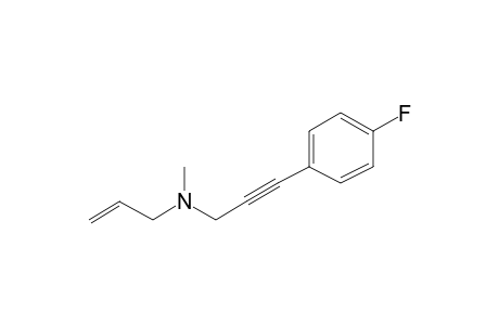 N-[3-(4-Fluorophenyl)prop-2-yn-1-yl]-N-methylprop-2-en-1-amine