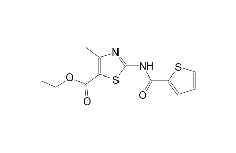 4-methyl-2-(2-thiophenecarboxamido)-5-thiazolecarboxyliac acid, ethyl ester