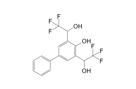 4-Phenyl-2,6-bis(2,2,2-trifluoro-1-hydroxyethyl)phenol