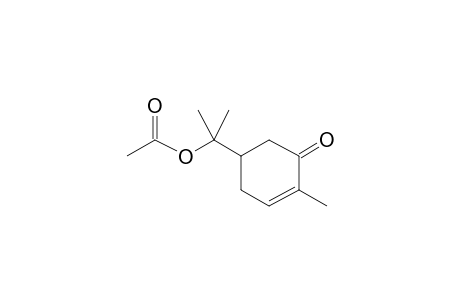 5-(1-Acetoxy-1-methyl-ethyl)-2-methyl-2-cyclohexen-1-one