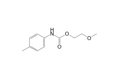 p-methylcarbanilic acid, 2-methoxyethyl ester