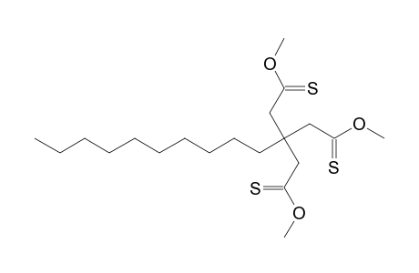 1,1,1-tris[(Methoxy)thiocarbonyl]-undecane