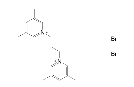 1,1'-trimethylenebis[3,5-dimethylpyridinium] dibromide