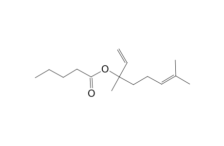 Linalyl pentanoate